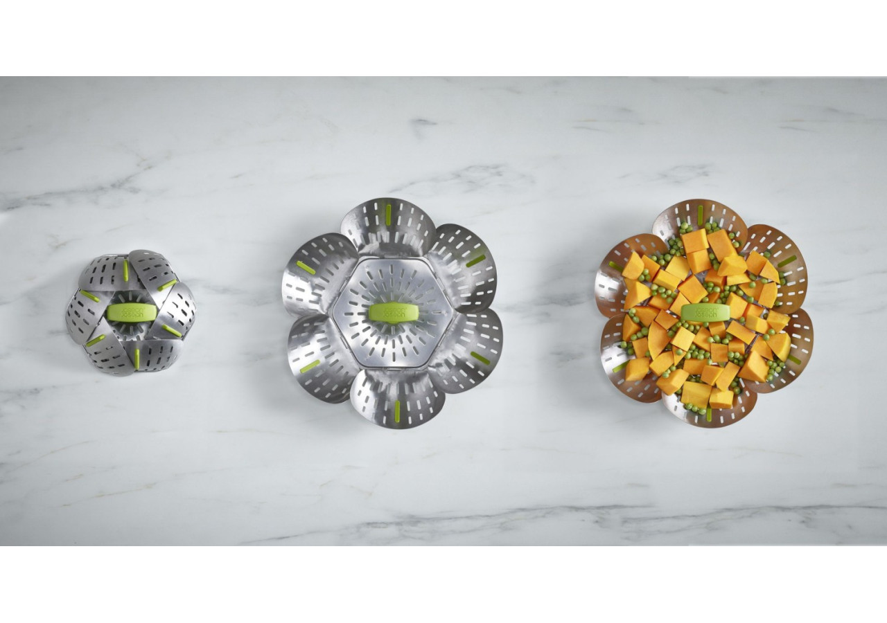 Panier Vapeur Pliable en Acier - 16 cm - JJ 002058 - Joseph Joseph