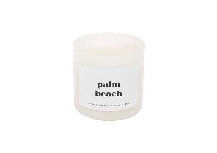 Bougie Aromatique Palm Beach - Petite - SU 052822 - Sunnylife 2