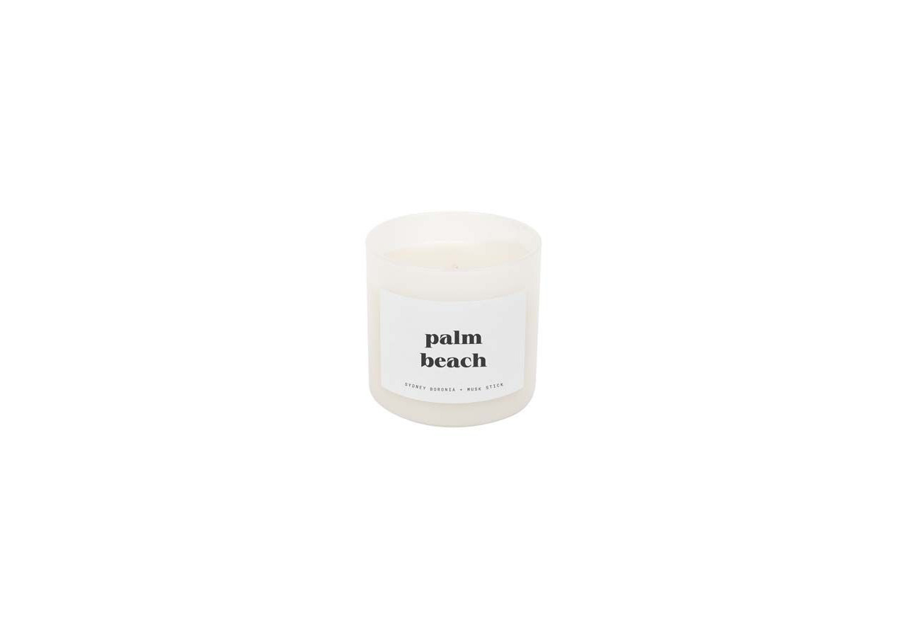 Bougie Aromatique Palm Beach - Petite - SU 052822 - Sunnylife