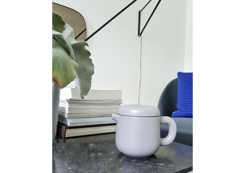 Théière Isabella 600 ml - Porcelaine Scandinave Élégante - VI 764426 - Viva