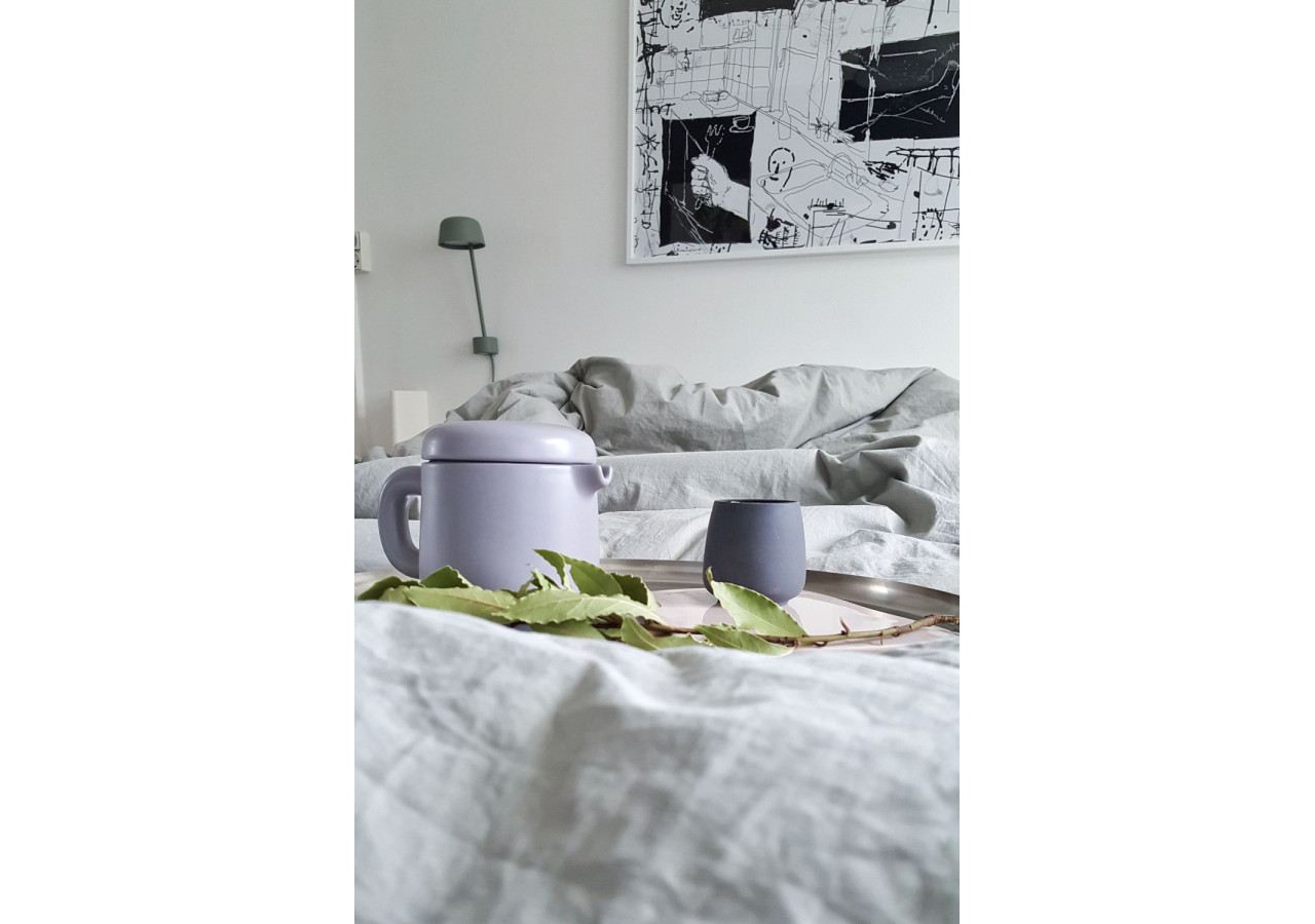 Théière Isabella 600 ml - Porcelaine Scandinave Élégante - VI 764426 - Viva