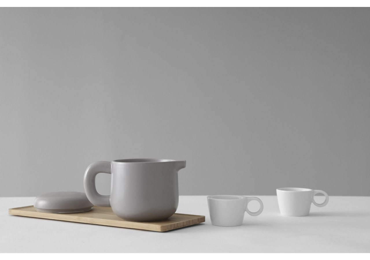 Théière Isabella 600 ml - Porcelaine Scandinave Élégante - VI 764426 - Viva