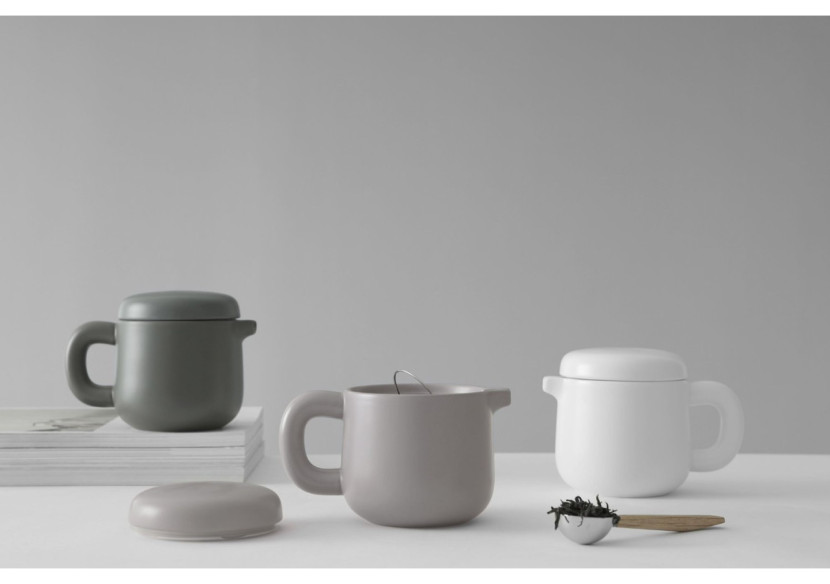 Théière Isabella 600 ml - Porcelaine Scandinave Élégante - VI 764426 - Viva