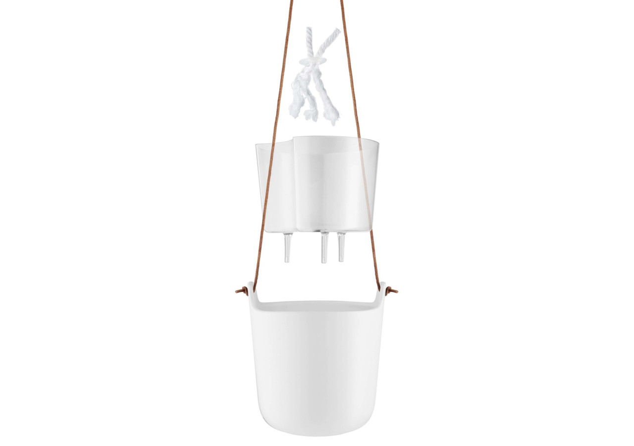 Pot de Fleurs Suspendu avec Système d'Auto-Arrosage - 15 cm - ES 180498 - Eva Solo