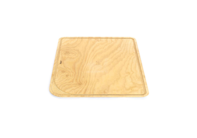 Planche à Découper 50x40 cm - Bois d'Aulne avec Rigole - PE 813752 - Pebbly 2