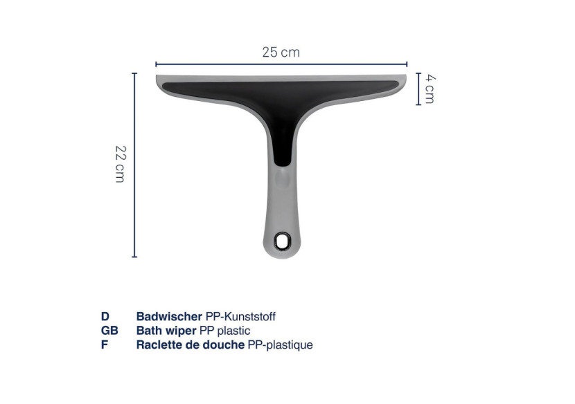 Raclette de Salle de Bain Tess - Pratique et Durable - KE 206443 - Kela Badkamer