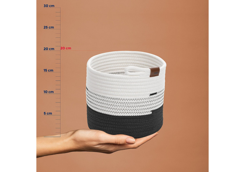 Panier Hedda 20 cm - Design en fibres mélangées - KE 244568 - Kela Badkamer Panier Hedda 20 cm - Design en fibres mélangées - KE 244568 - Kela Badkamer