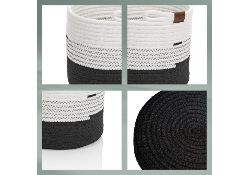 Panier Hedda 20 cm - Design en fibres mélangées - KE 244568 - Kela Badkamer Panier Hedda 20 cm - Design en fibres mélangées - KE 244568 - Kela Badkamer