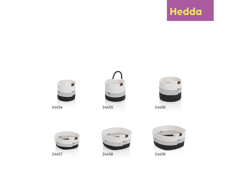 Panier Hedda 20 cm - Design en fibres mélangées - KE 244568 - Kela Badkamer Panier Hedda 20 cm - Design en fibres mélangées - KE 244568 - Kela Badkamer