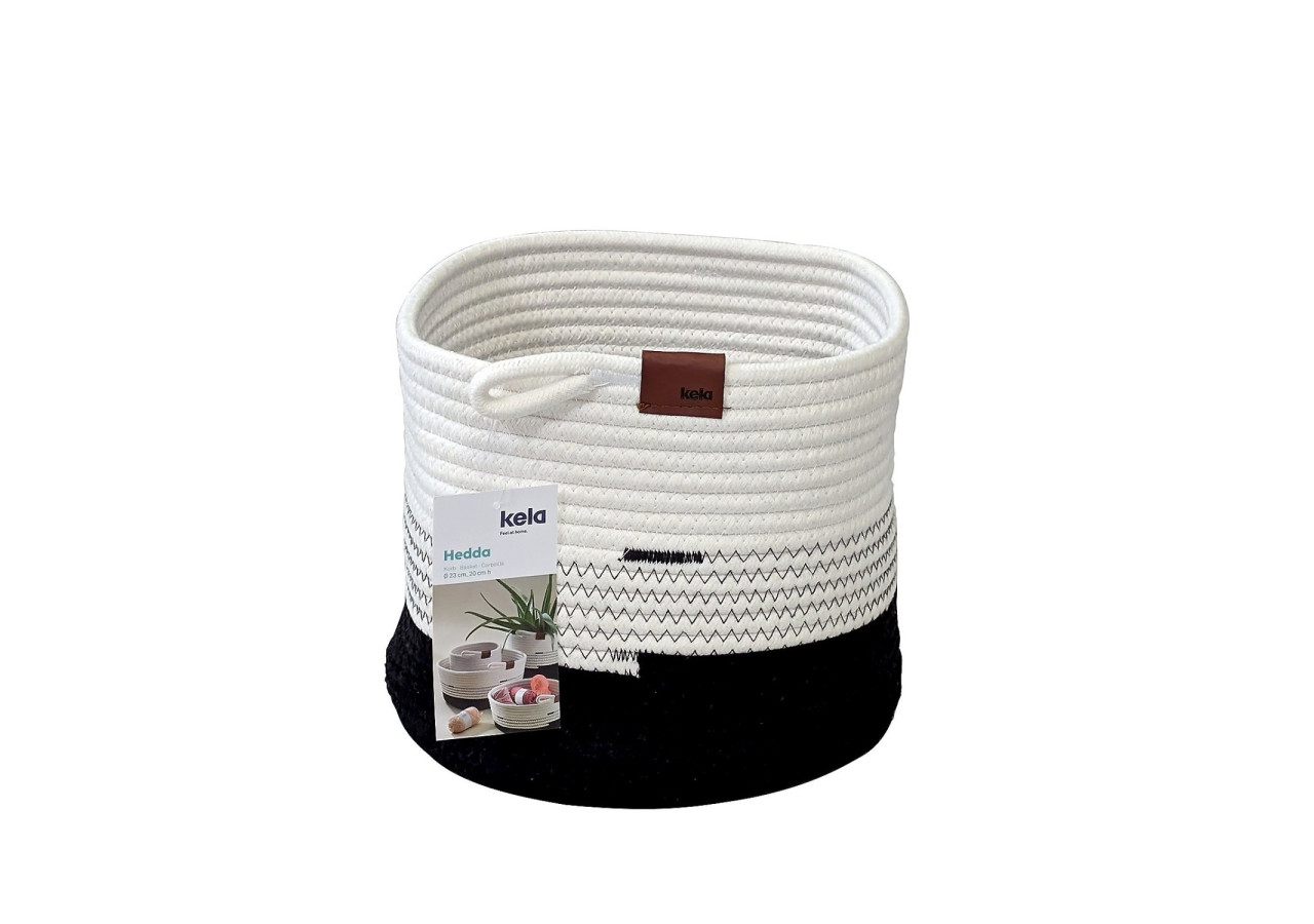 Panier Hedda 20 cm - Design en fibres mélangées - KE 244568 - Kela Badkamer