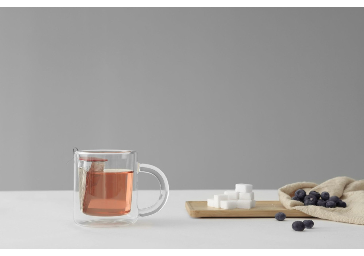 Filtre à Thé Infusion - Design scandinave rouge - VI 291250 - Viva