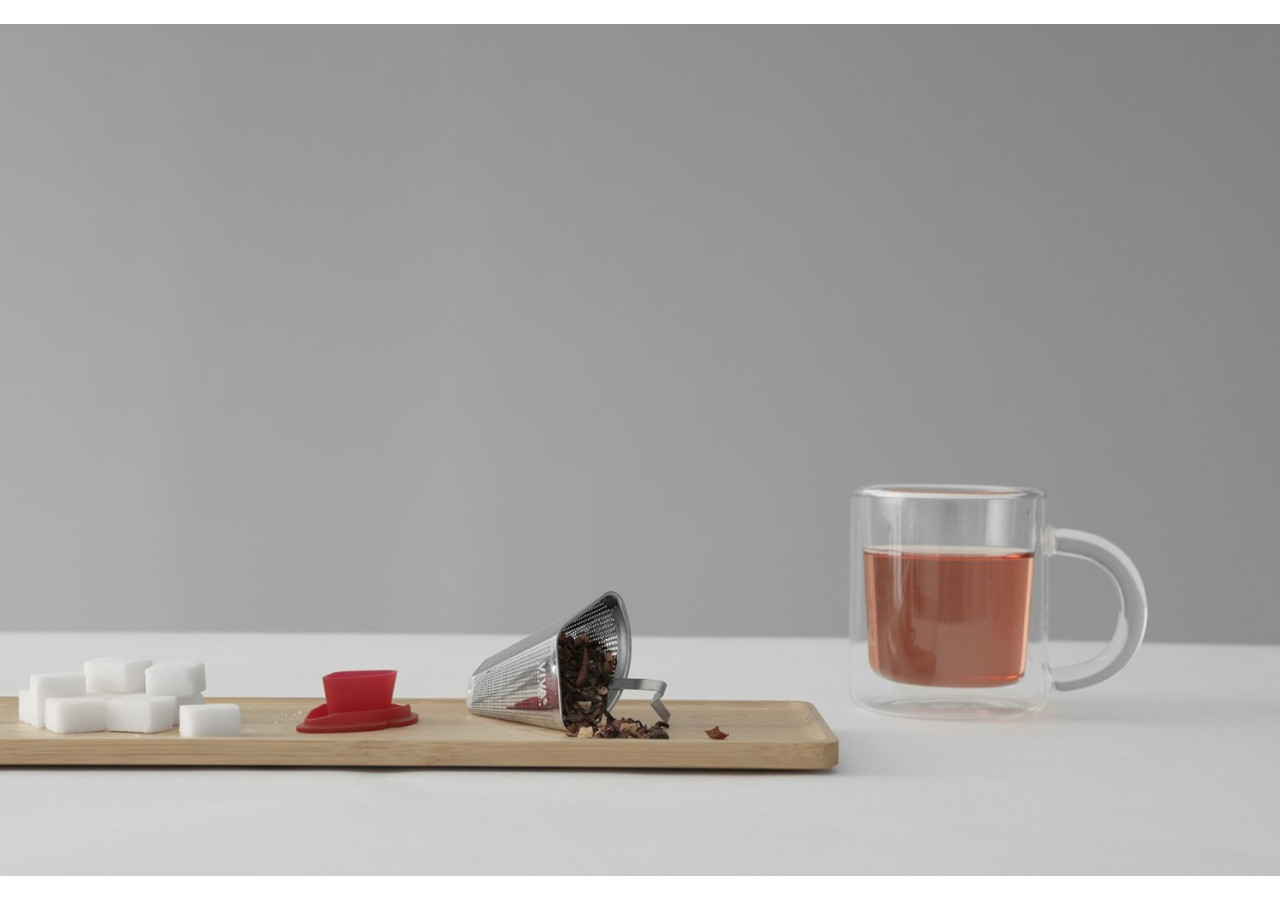 Filtre à Thé Infusion - Design scandinave rouge - VI 291250 - Viva
