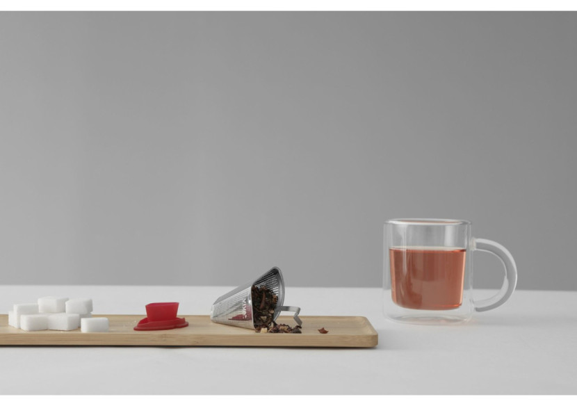 Filtre à Thé Infusion - Design scandinave rouge - VI 291250 - Viva