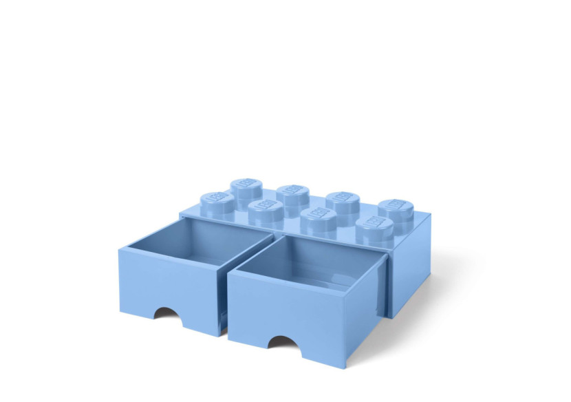 Boîte de Rangement LEGO à 2 Tiroirs - Brick 8 - RC 029562 - Lego Boîte de Rangement LEGO à 2 Tiroirs - Brick 8 - RC 029562 - Lego