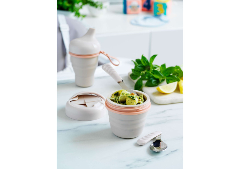 Set de Cuillère et Fourchette pour Tout-Petits - Petal - MO 882482 - Mobi