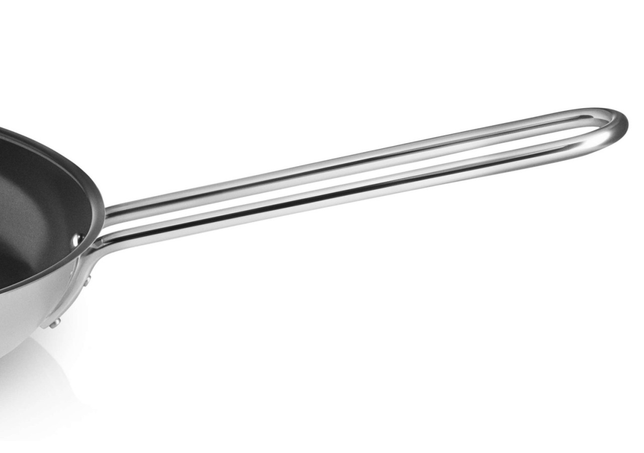 Poêle en Acier Inoxydable Recyclé - 28 cm - ES 210669 - Eva Trio