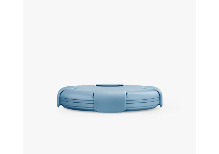 Bol Pliable avec Couvercle - 1,1L en silicone et plastique recyclable - ST 130097 - Stojo