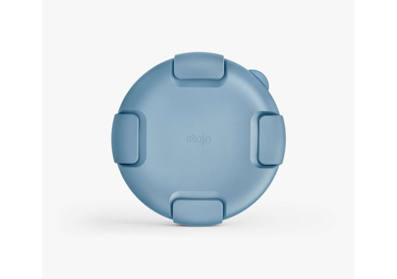 Bol Pliable avec Couvercle - 1,1L en silicone et plastique recyclable - ST 130097 - Stojo