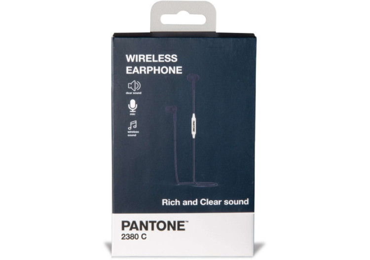 Écouteurs In-Ear Pantone - Bluetooth Noir avec commande - CE 361818 - Celly 2