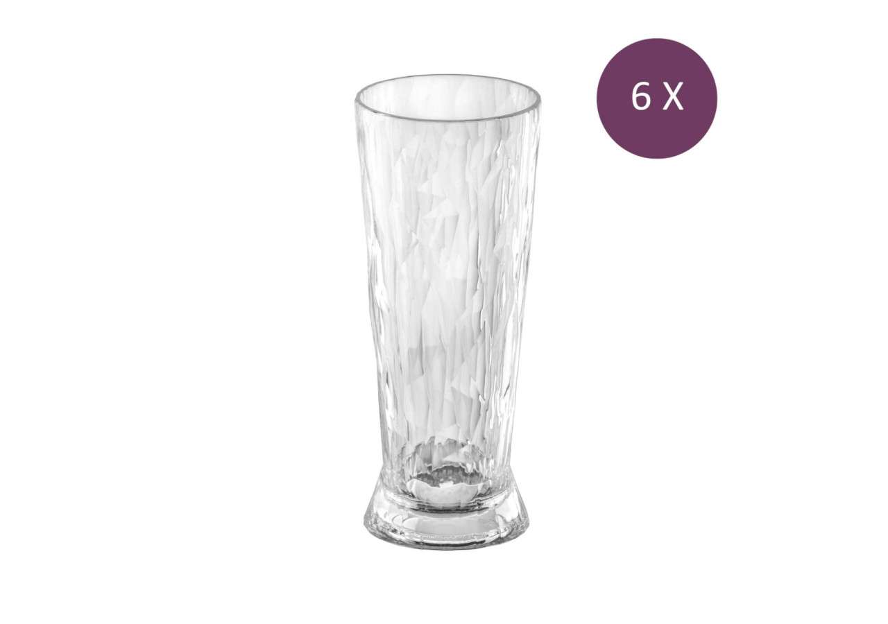 Verre à Bière Club No. 10 - 300 ml, résistant et isolant - KZ 496770 - Koziol