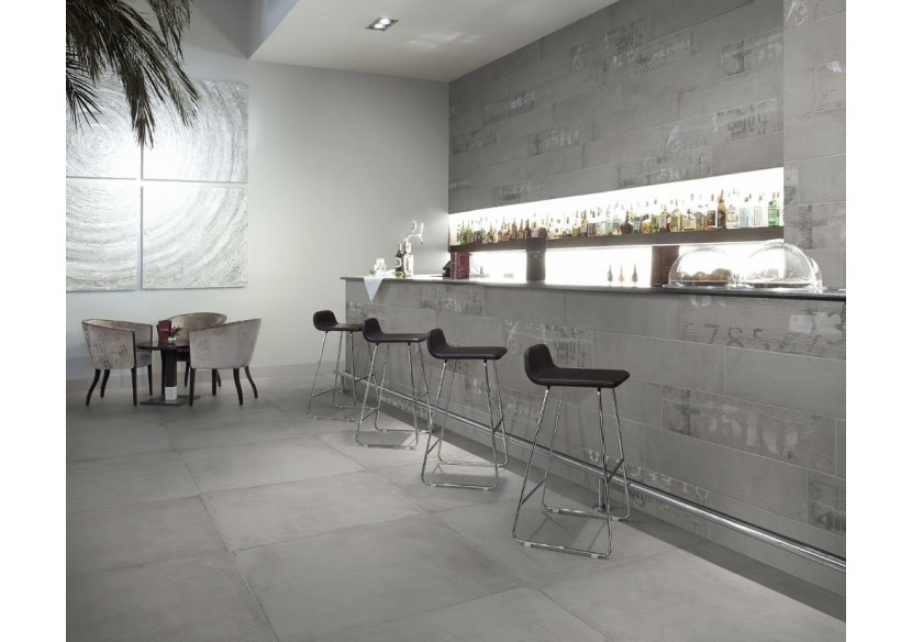 Listel sol et mur grès cérame Glance - Panaria : Confort'Mat