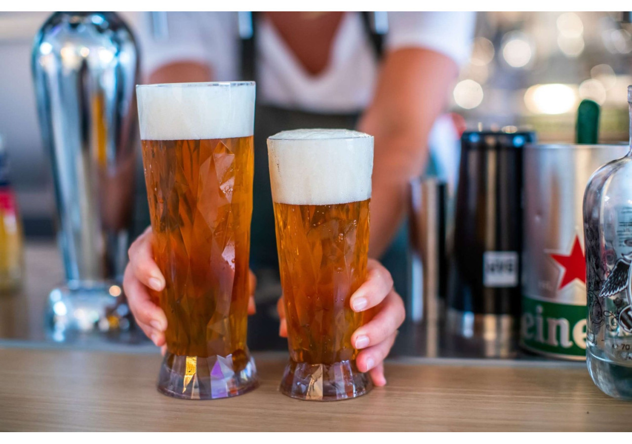 Verre à Bière Club No. 10 - 300 ml, résistant et isolant - KZ 496770 - Koziol