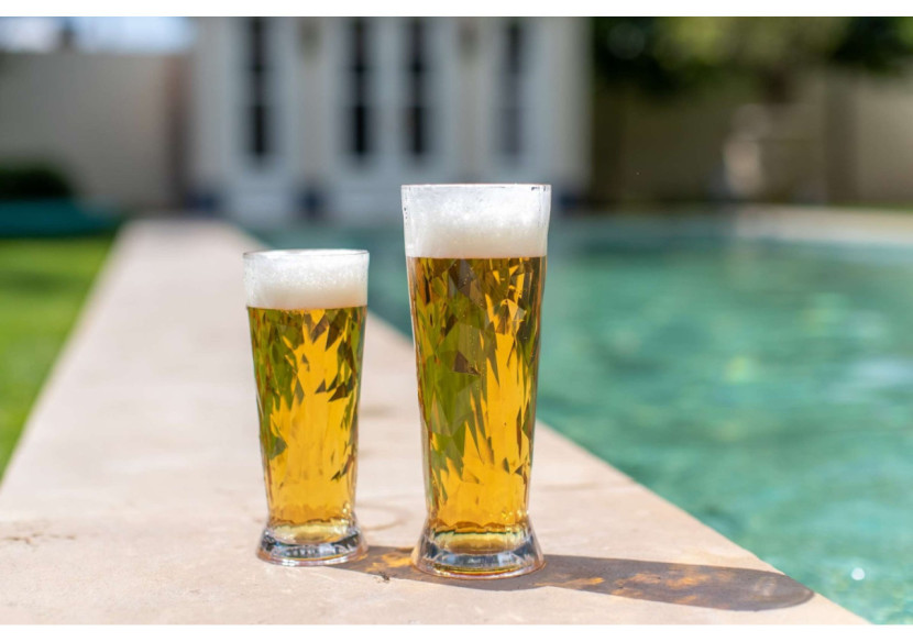 Verre à Bière Club No. 10 - 300 ml, résistant et isolant - KZ 496770 - Koziol