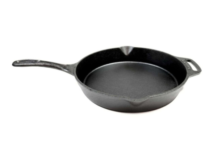 Poêle Skillet en Fonte - 25 cm, idéale pour cuisson haute température - VH 497761 - Valhal
