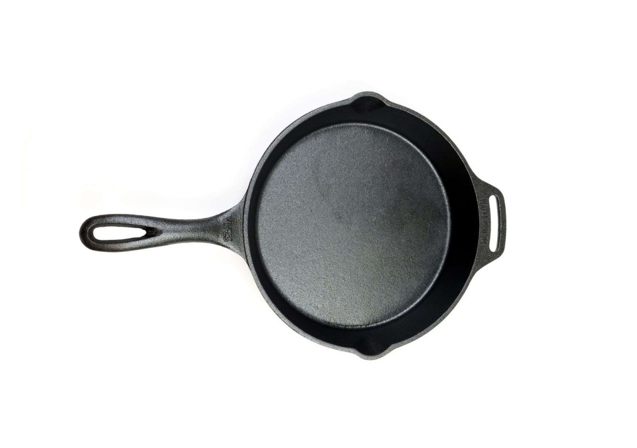 Poêle Skillet en Fonte - 25 cm, idéale pour cuisson haute température - VH 497761 - Valhal
