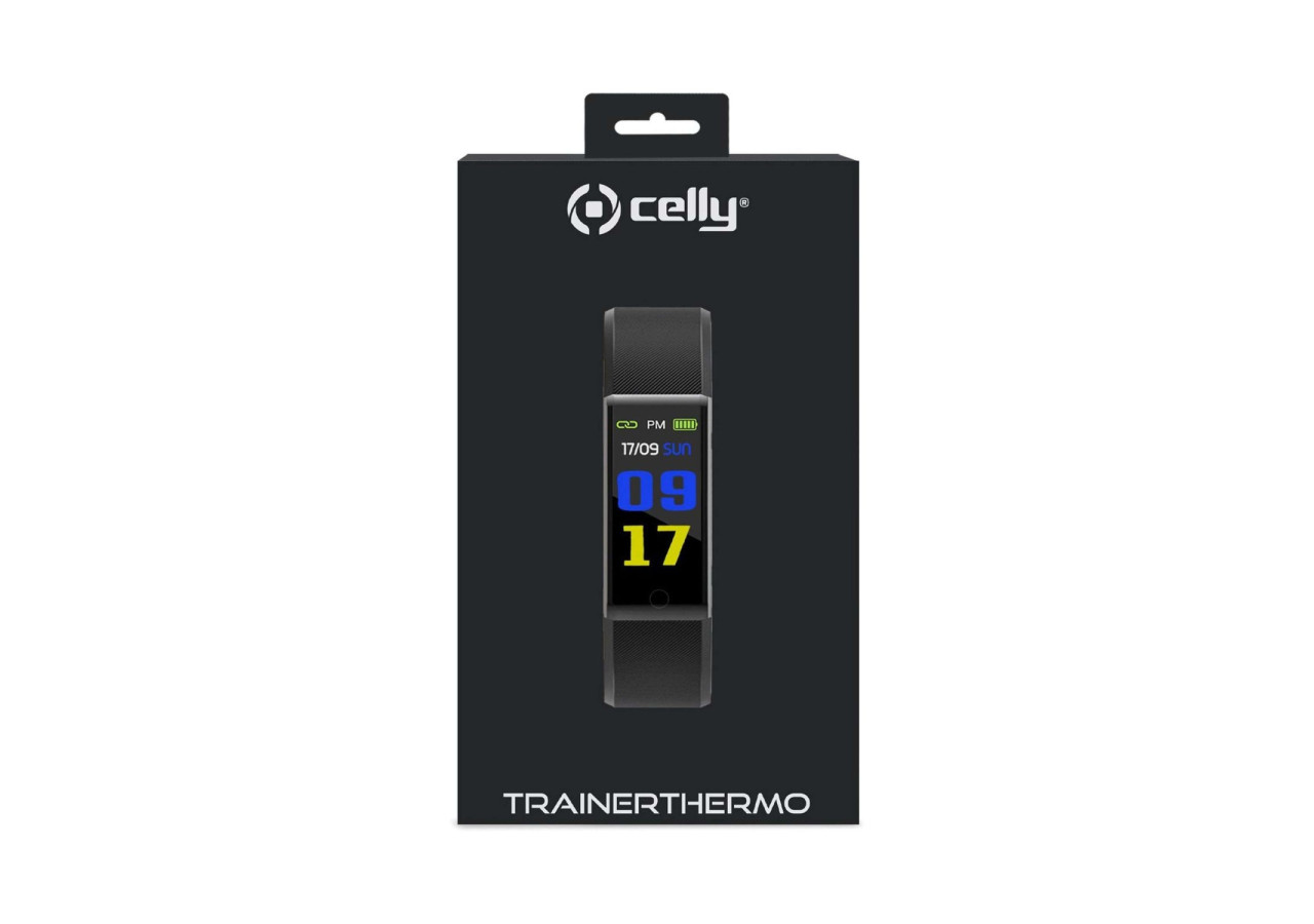 Montre Connectée TrainerThermo - Écran LCD 0,96 pouces - CE 193357 - Celly