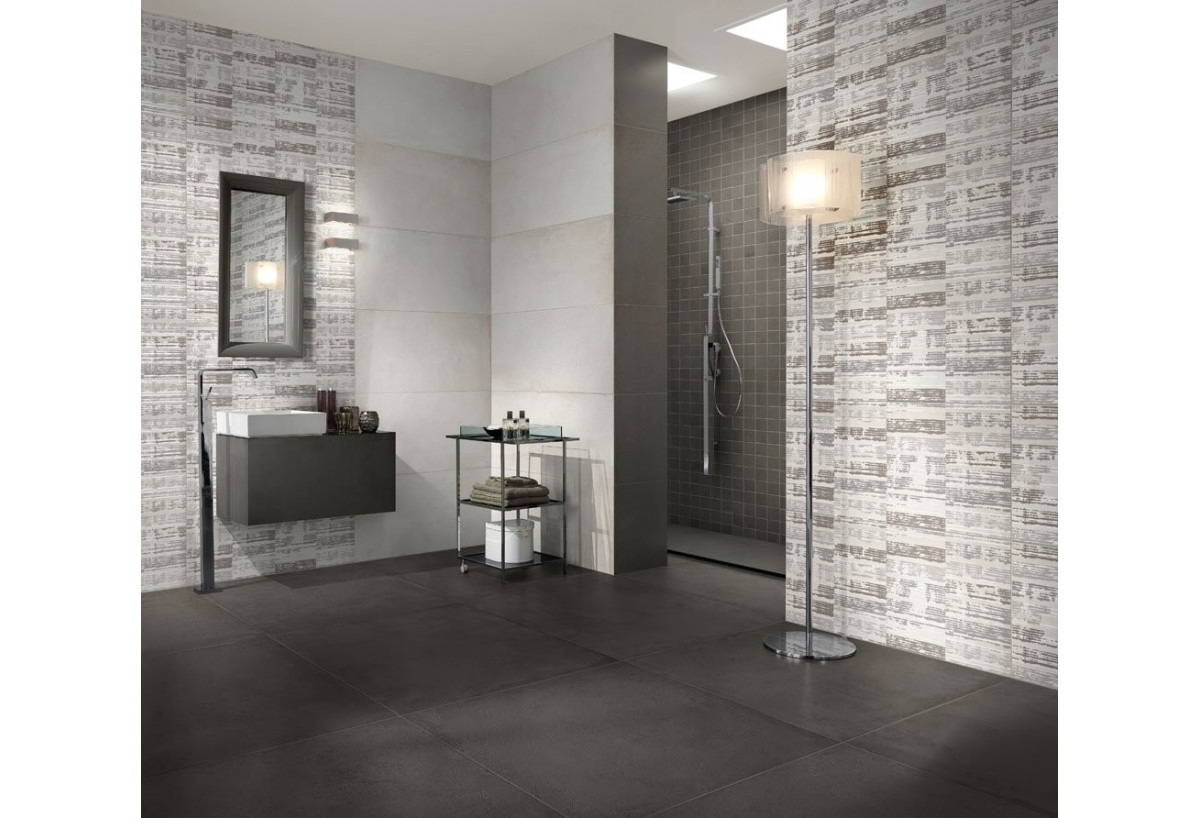 Listel sol et mur grès cérame Glance - Panaria : Confort'Mat