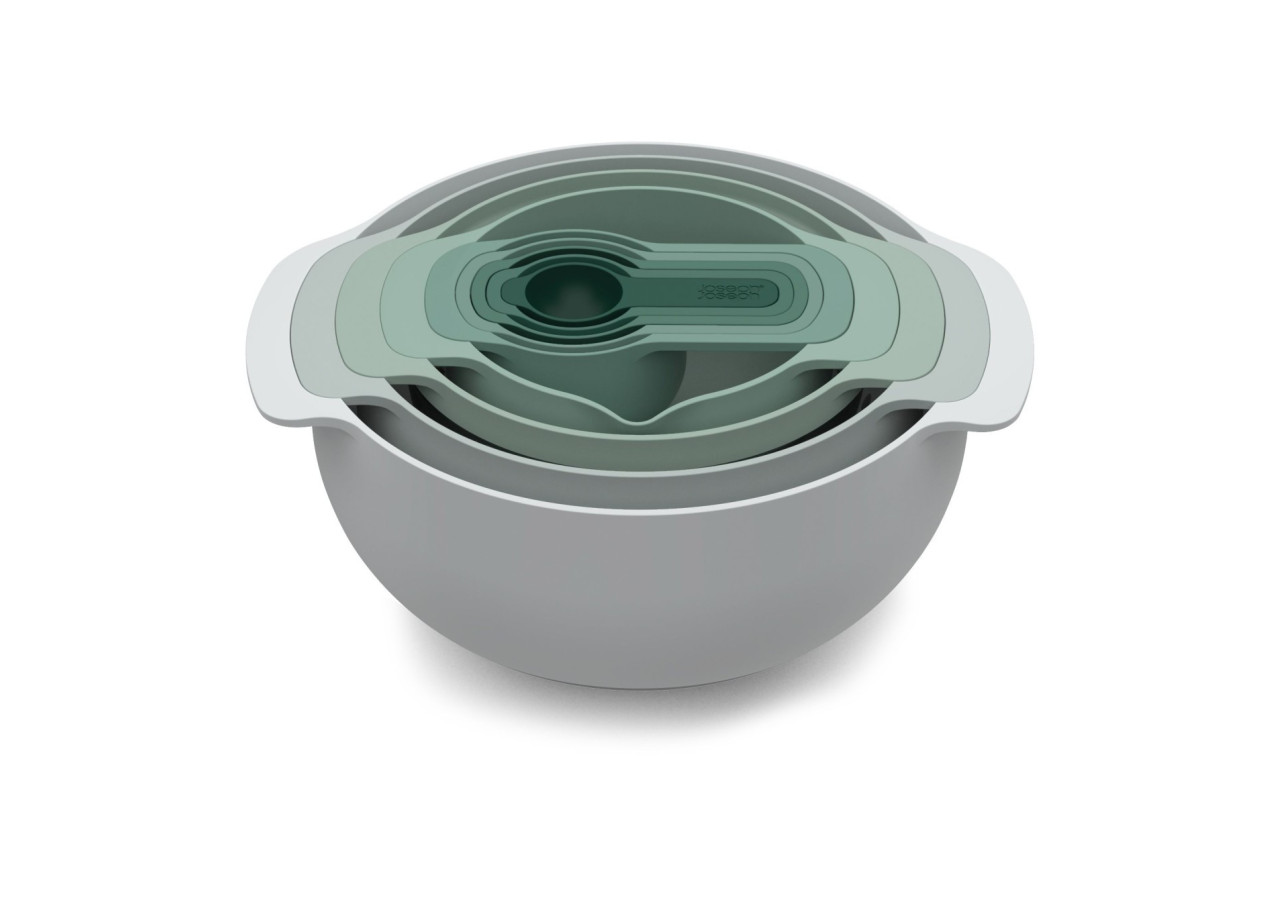 Set de bols Nest 9 Plus - 9 pièces avec cuillères de mesure incluses - JJ 004267 - Joseph Joseph