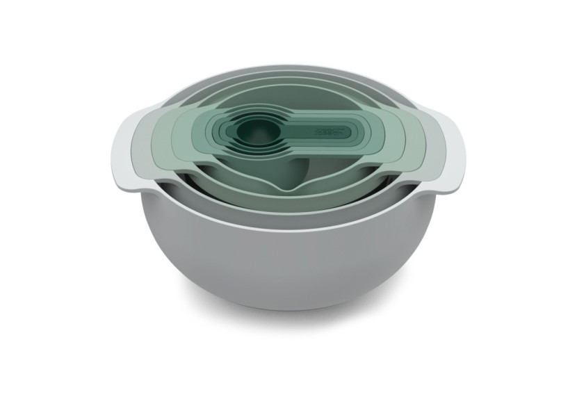Set de bols Nest 9 Plus - 9 pièces avec cuillères de mesure incluses - JJ 004267 - Joseph Joseph Set de bols Nest 9 Plus - 9 pièces avec cuillères de mesure incluses - JJ 004267 - Joseph Joseph