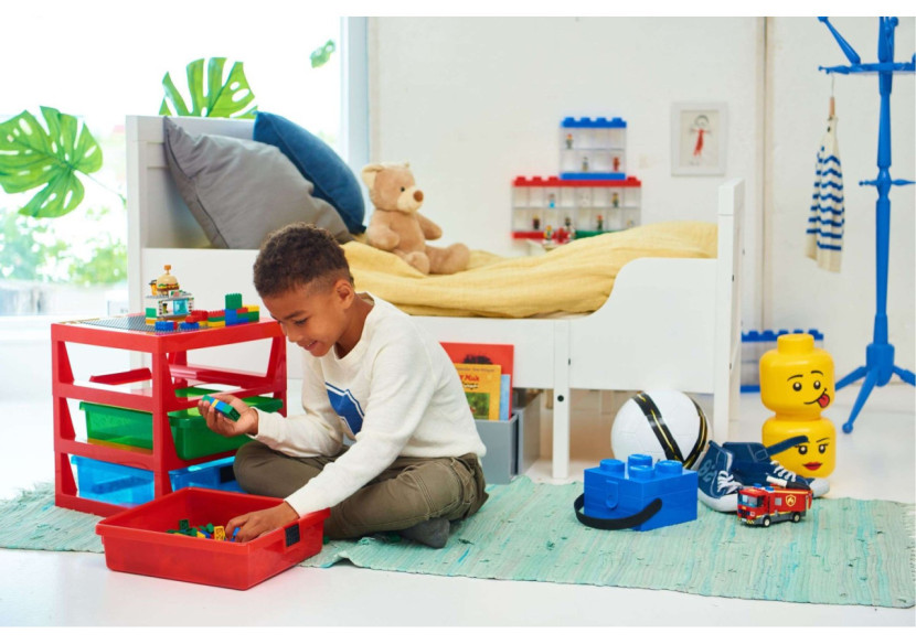 Boîte de rangement Silly - Tête de personnage LEGO pour un rangement amusant - RC 030889 - Lego