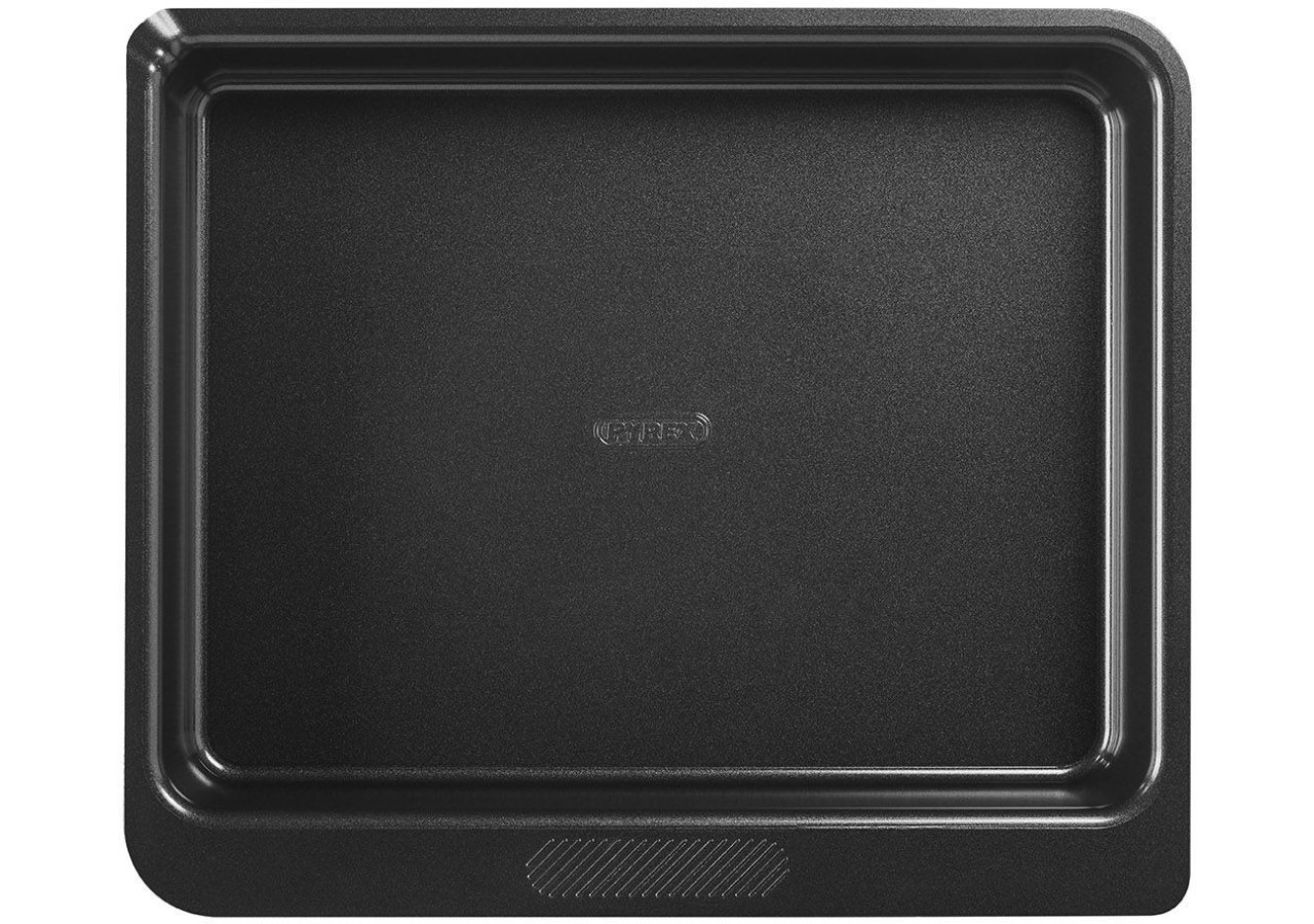 Plat de cuisson Magic Ovenshaal - Métal noir 35 x 27 cm avec revêtement antiadhésif - PY 276474 - Pyrex