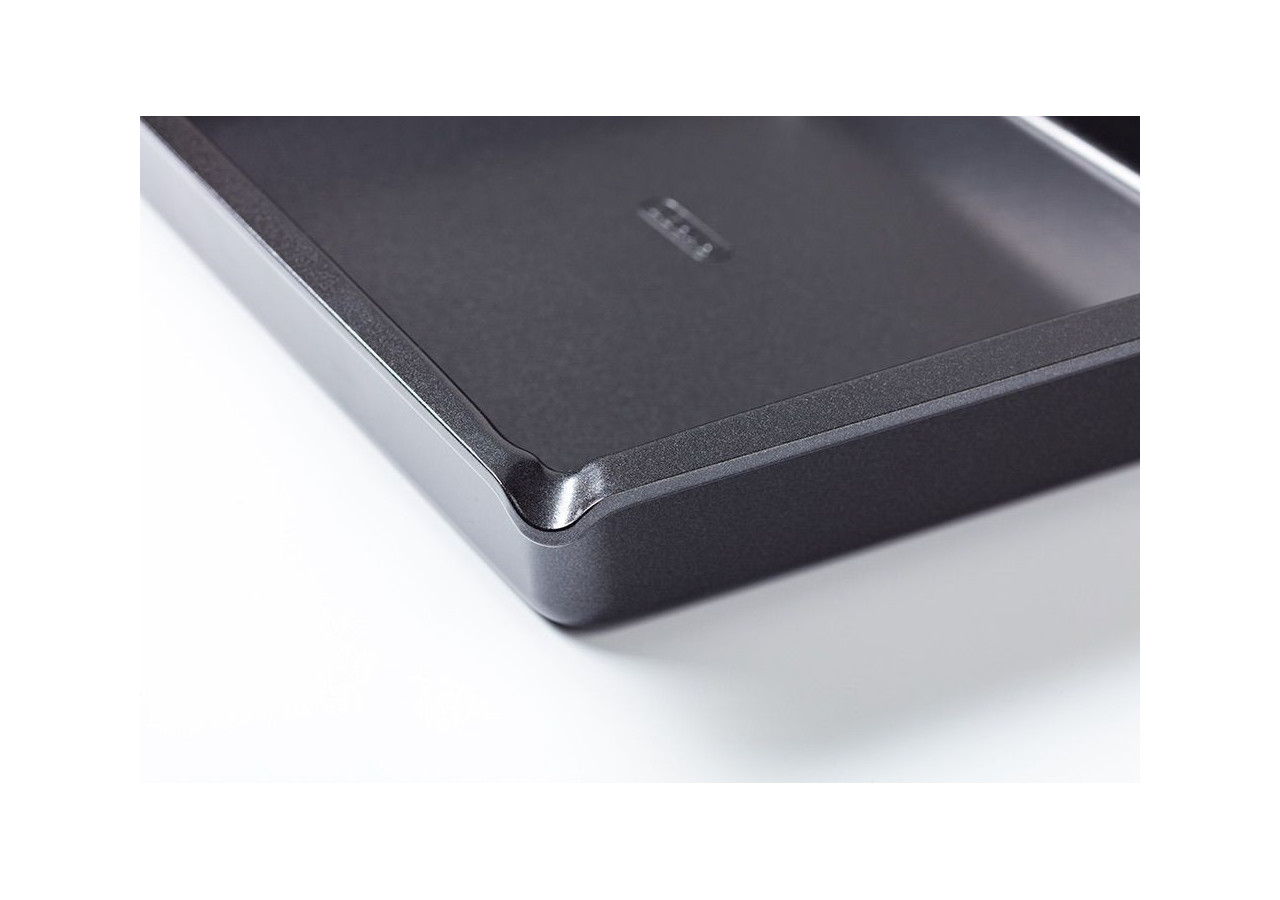 Plat de cuisson Magic Ovenshaal - Métal noir 35 x 27 cm avec revêtement antiadhésif - PY 276474 - Pyrex