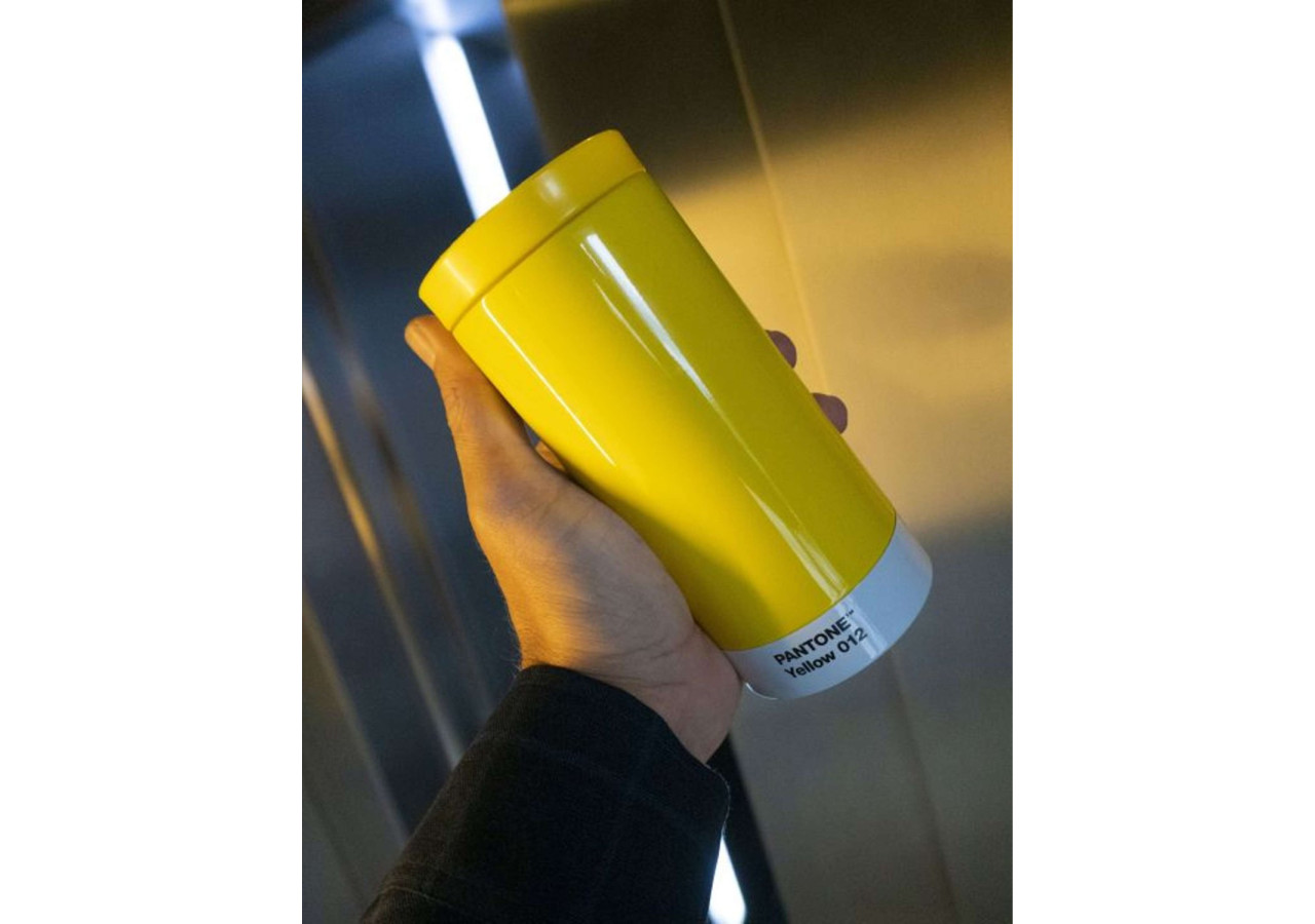 Bouteille To Go - 430 ml en acier inoxydable jaune - RC 028206 - Copenhagen Design