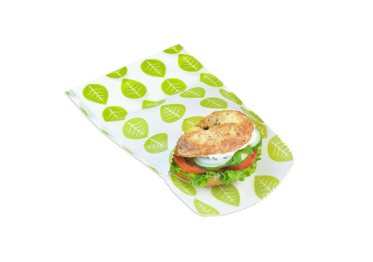 Set de 2 Sacs à Lunch en Cire Végétale - Écologiques et Durables - BW 741584 - Bee's Wax