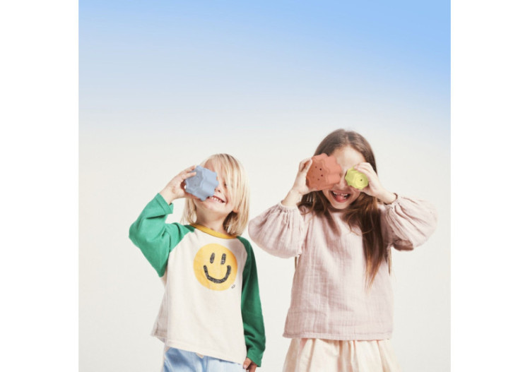 Torre de Empilage en Silicone Circus - Développement des Compétences Motrices - SU 059081 - Sunnylife 2