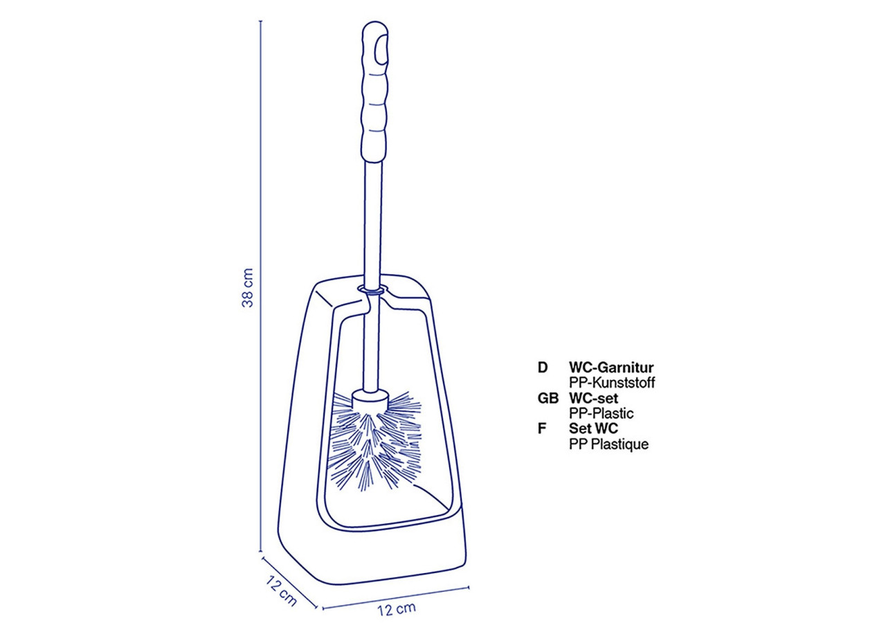 Set de Toilette LEVIN - Pratique et Élégant - KE 260100 - Kela Badkamer