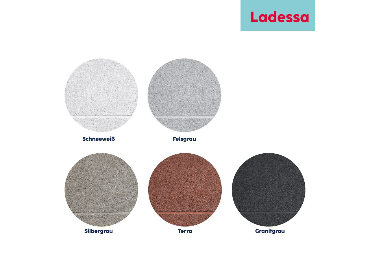 Tapis de Bain Ladessa - Gris Pierre 50x70 cm - KE 233111 - Kela Badkamer