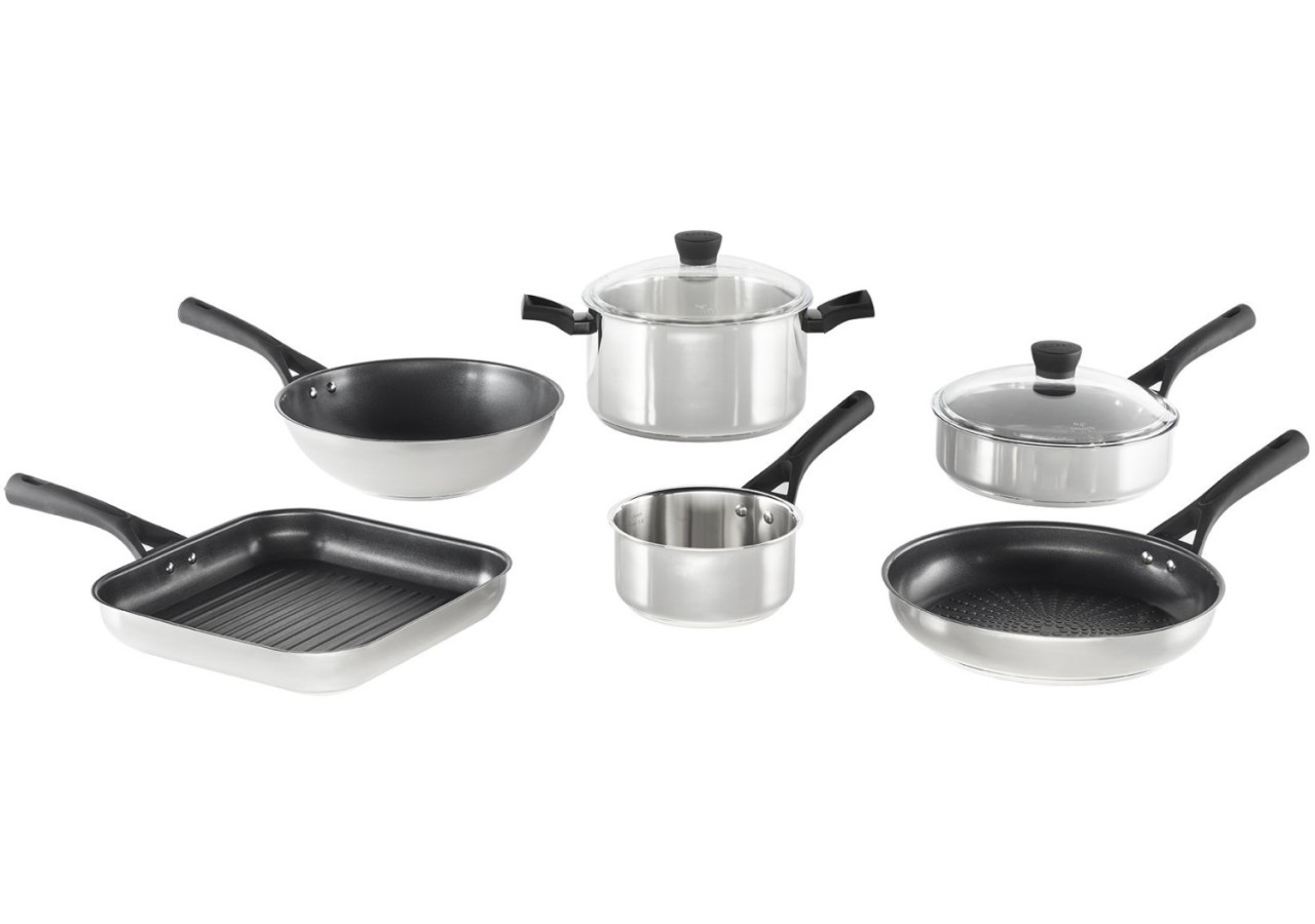 Wok Expert Touch - Acier Inox 28 cm - PY 275279 - Pyrex