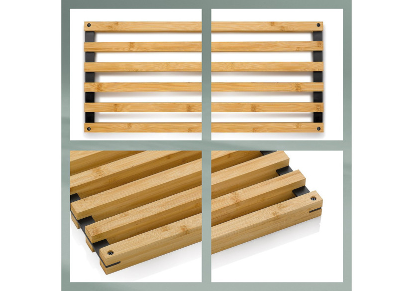 Dessous de Plat Kiril - Bambou 20x20 cm - KE 125959 - Kela Keuken