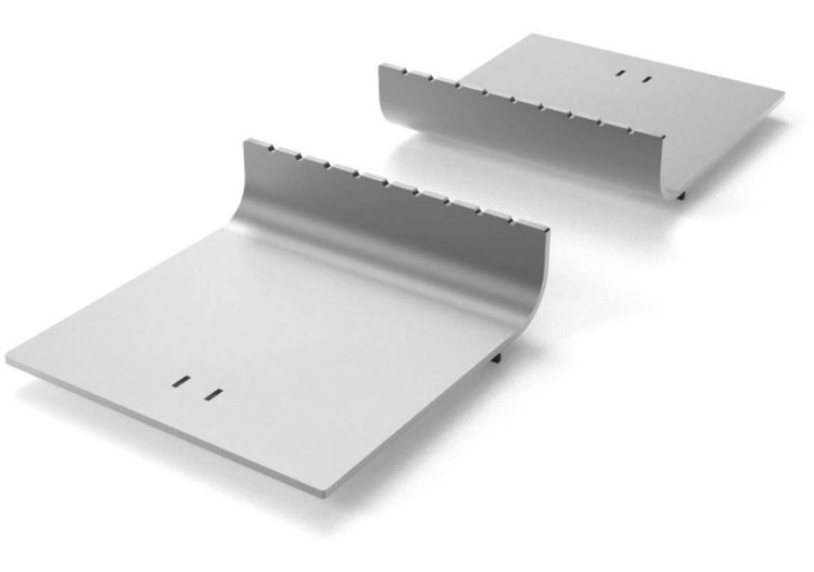 Plaque de Grill avec Effet Flamme - Accessoire RVS pour BBQ Qrib - AR 681815 - Artola