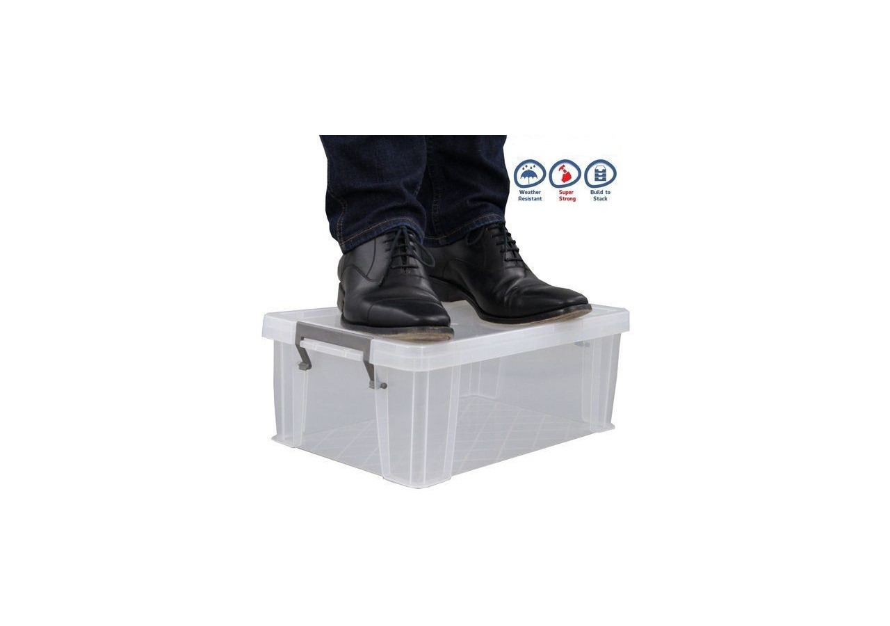Boîte de Rangement Allstore - 10 Litres avec Clip Sécurisé - WF 013270 - Whitefurze
