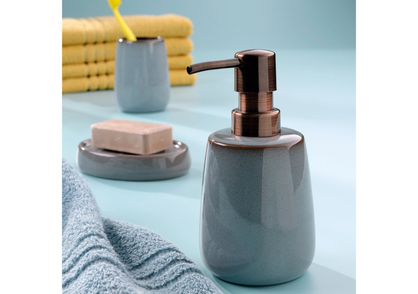 Distributeur de Savon Liana - 300 ml en Céramique - KE 236228 - Kela Badkamer Distributeur de Savon Liana - 300 ml en Céramique - KE 236228 - Kela Badkamer