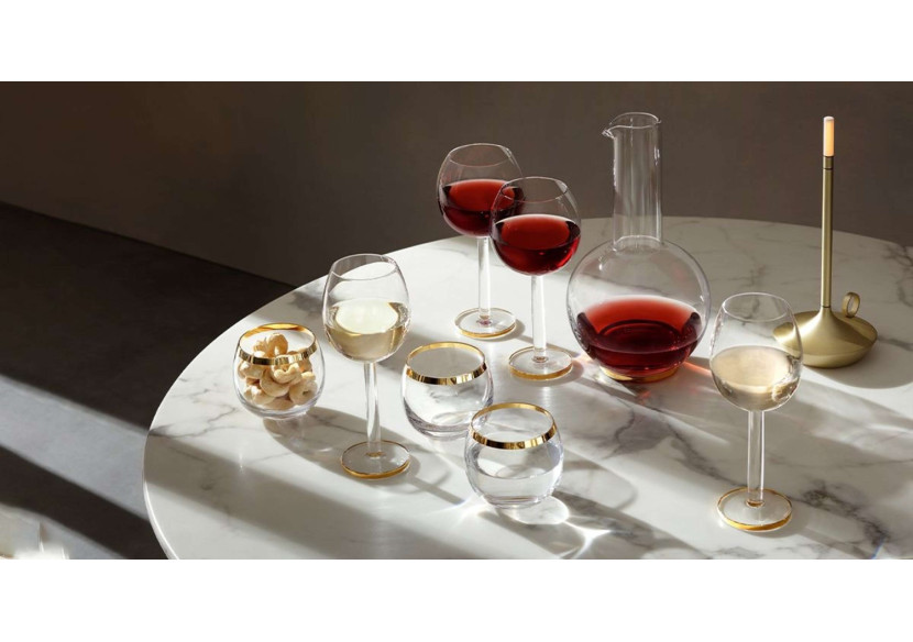 Set de 2 Verres à Vin Luca - 320 ml en cristal élégant - LS 578885 - L.S.A.