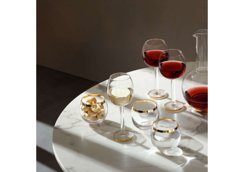 Set de 2 Verres à Vin Luca - 320 ml en cristal élégant - LS 578885 - L.S.A.