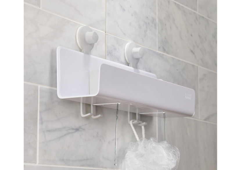 Organisateur de Douche EasyStore - Grand avec miroir et crochets - JJ 002874 - Joseph Joseph Organisateur de Douche EasyStore - Grand avec miroir et crochets - JJ 002874 - Joseph Joseph