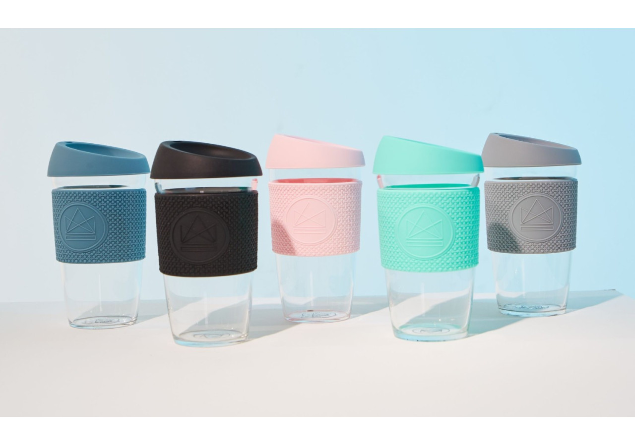 Tasse Neon Kactus - 450 ml Free Spirit en Plastique Coloré - NK 220381 - Neon Kactus